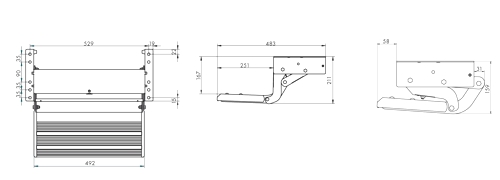 Gradino Manuale dimensioni