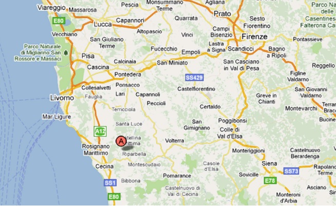 Mappa Alessio Fabiani